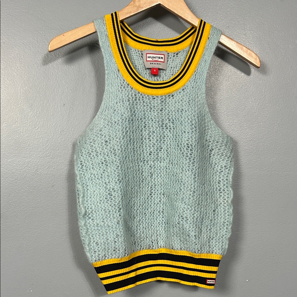 Hunter mohair vest sweater size small